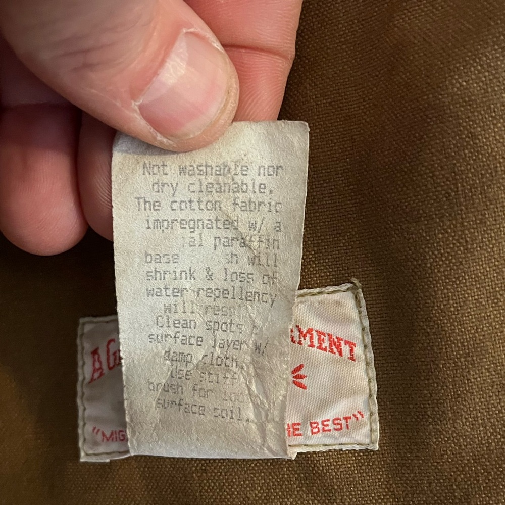 Vintage Filson Tin Cloth Short Hunting Jacket - Picture 8 of 10